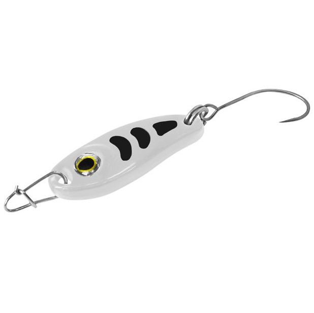Lingurita Oscilanta Delphin Eyer, 1.9cm, 1.5g, Culoare ZEBRA