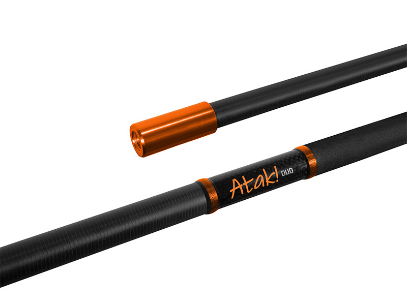 Maner Minciog Delphin Atak! DUO – Carbon 2 Piese, Usor si Compact