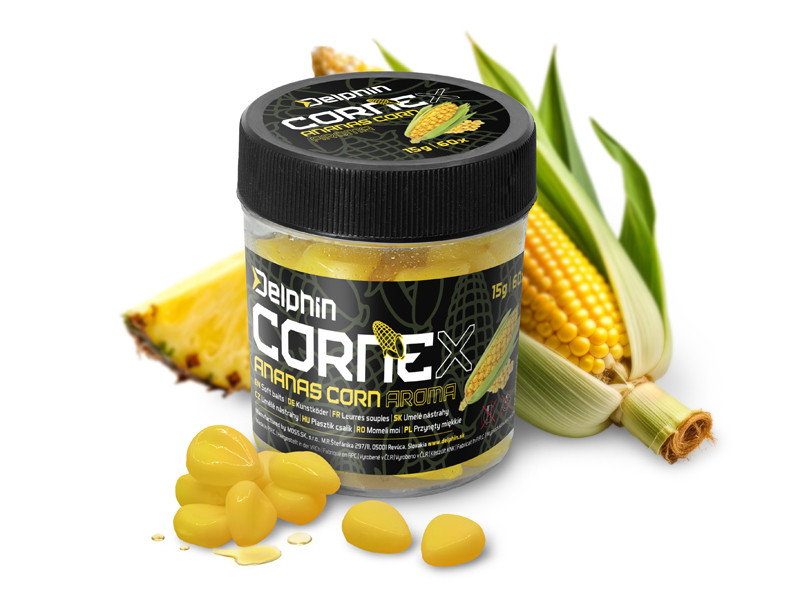 Porumb Flotant Galben Delphin CorneX Pop Up / Porumb - Ananas,60buc