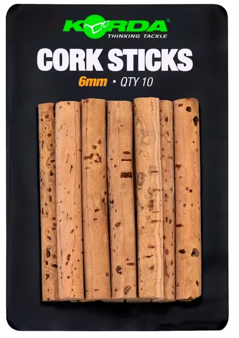 Batoane de Pluta Korda Cork Sticks, 10buc/blister