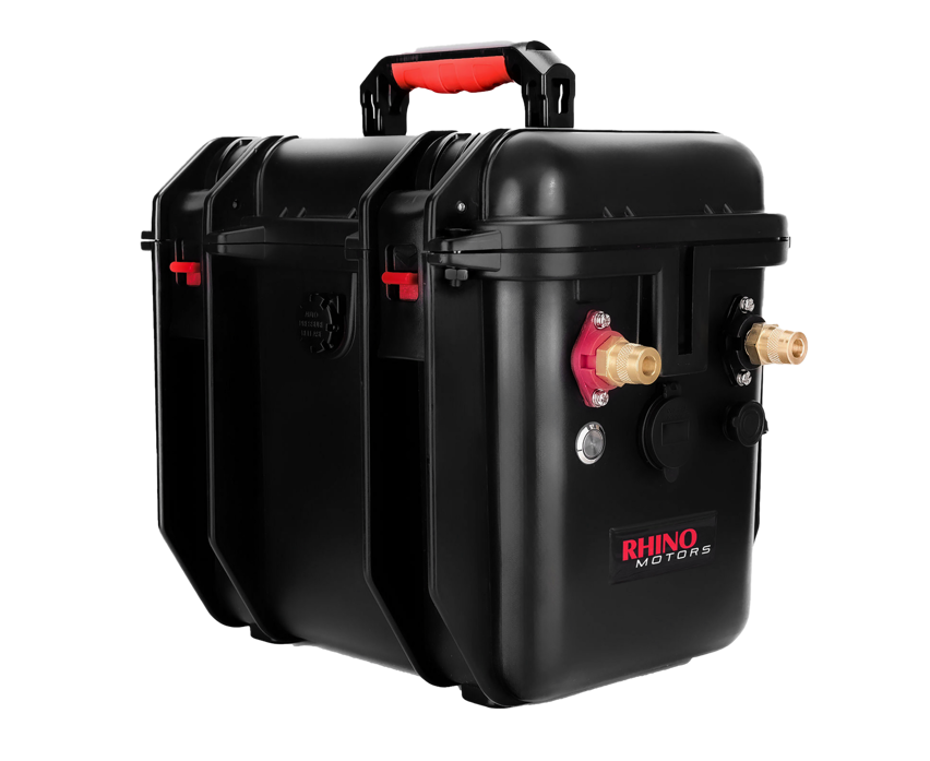 Acumulator si Cutie Transport Lithium Outdoor Box 12V, 100Ah Rhino Motors