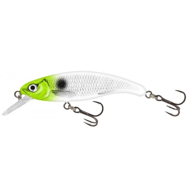 Vobler Salmo Slick Stick Floating, 6cm, 3g, Green Bone Flash