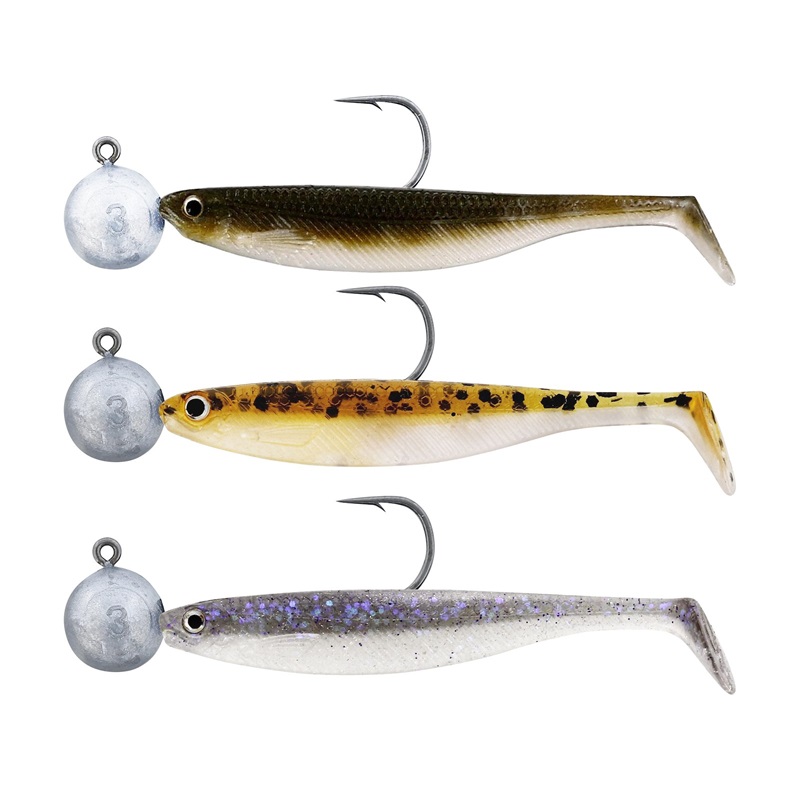 Mix Shaduri Westin ShadTeez Slim R 'N R, Nr.4, 5cm, 3g Clear Water, Mix16, 3buc/plic