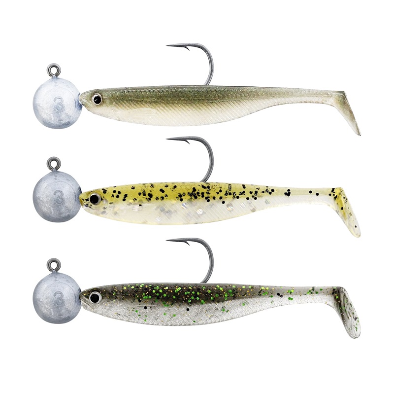 Mix Shaduri Westin ShadTeez Slim R 'N R, Nr.4, 5cm, 3g Clear Water, Mix17, 3buc/plic