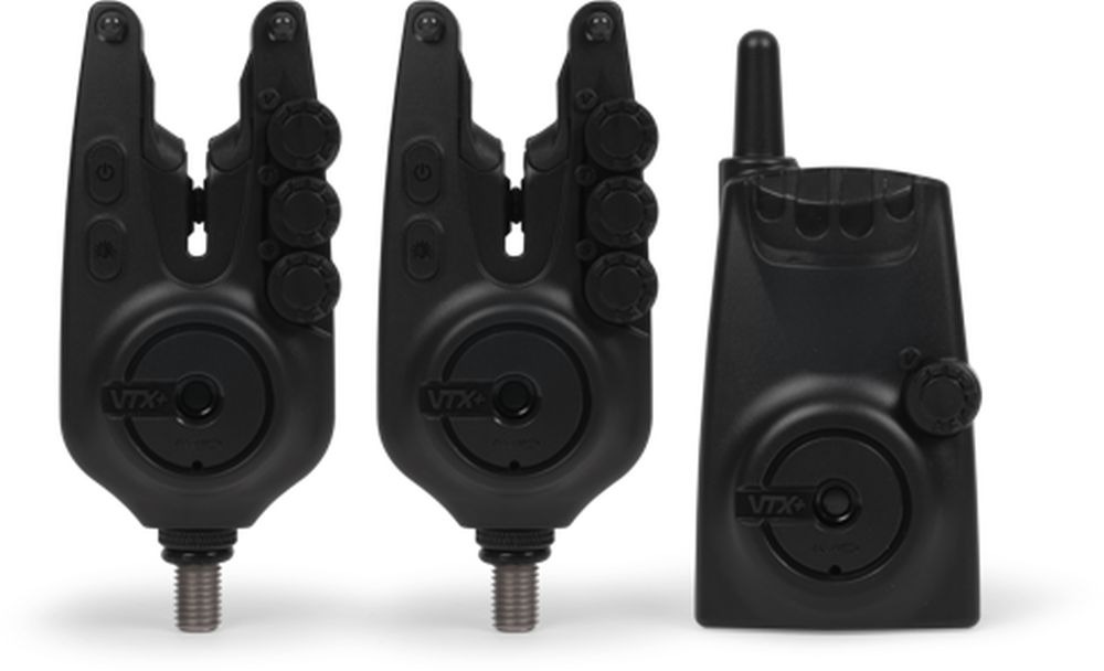Set Avertizoare + Statie Avid Carp VTX+, 2+1 Bite Alarm Set
