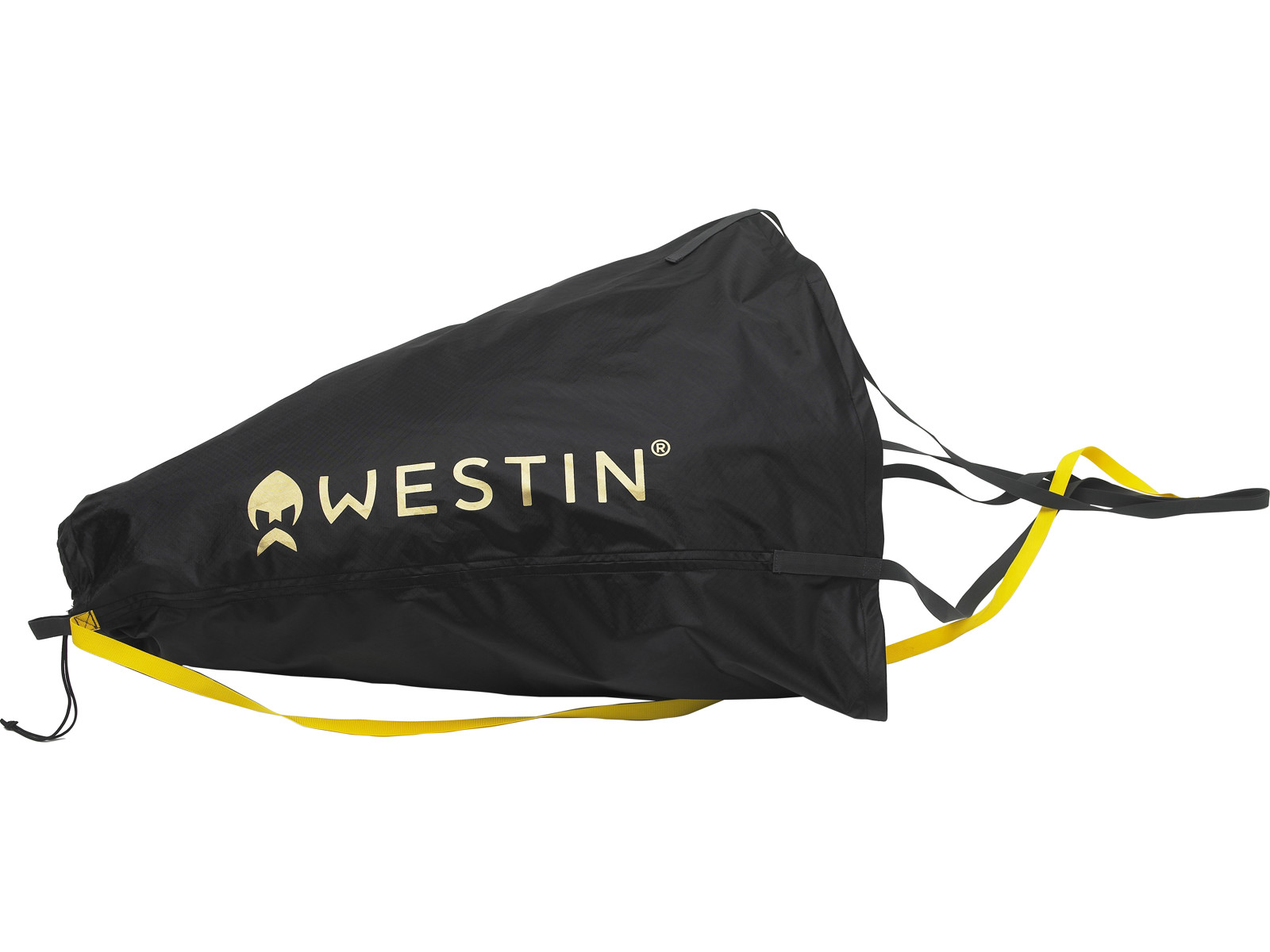 Ancora de Vant Westin W3 Drift Sock, Small, Black/High Viz. Yellow