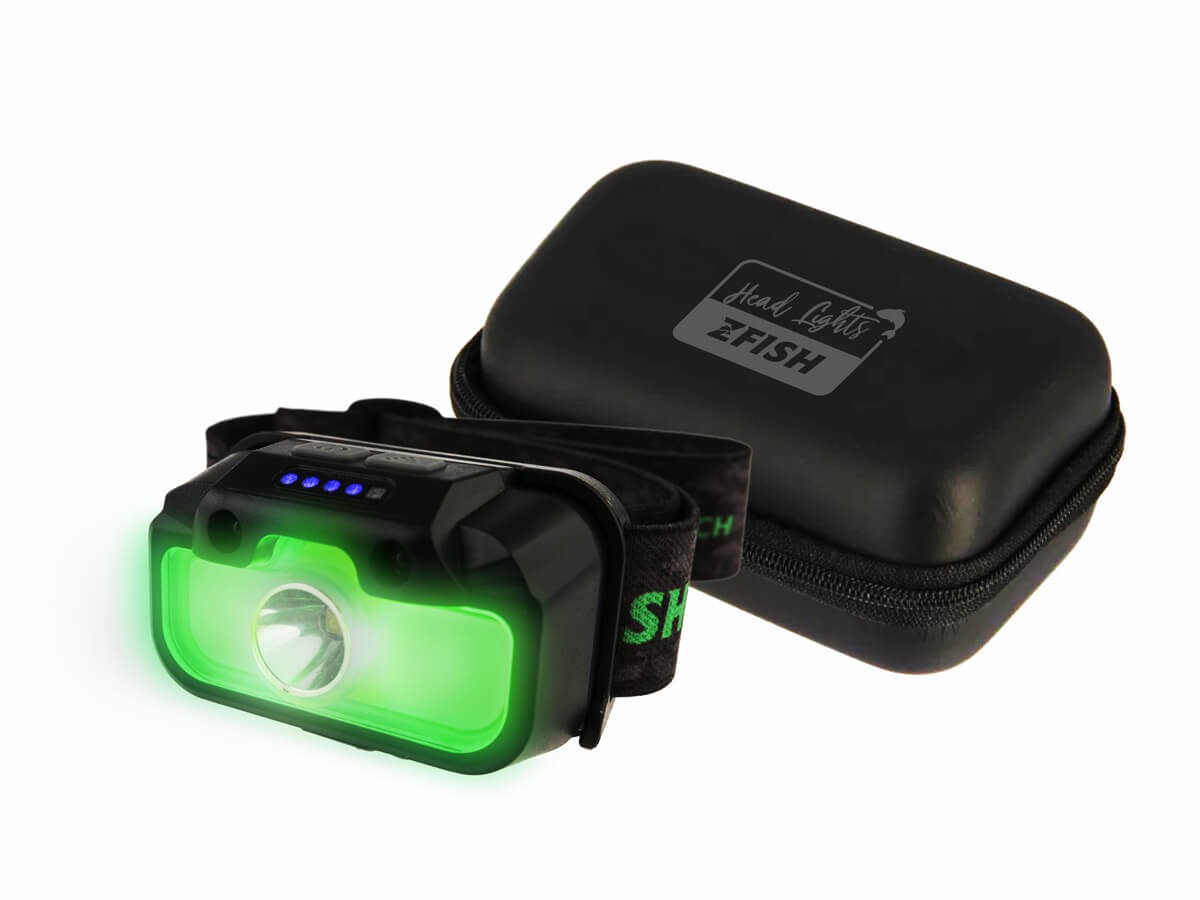 Lanterna de Cap ZFish Lumenix - 360 Lumeni, Senzor, USB-C, 75g