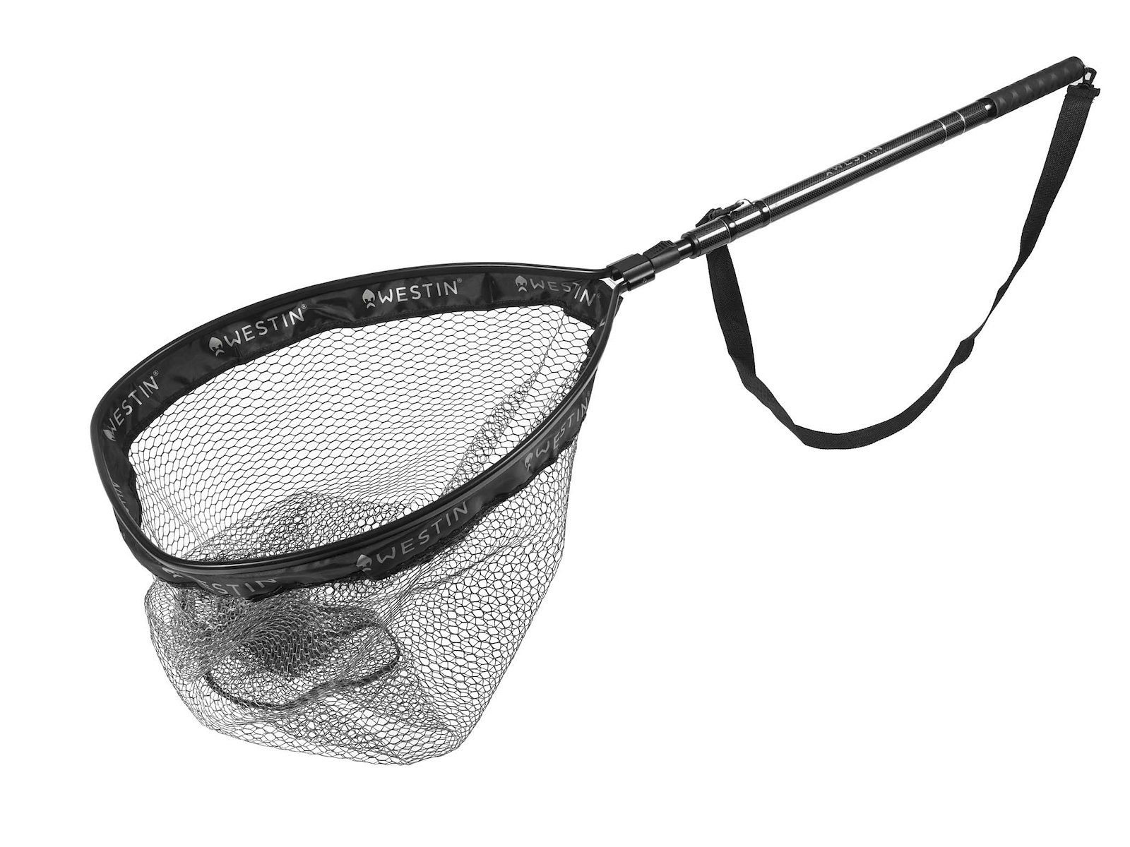 Minciog Westin W6 C&R Telescopic Landing Net, S, 45x38x50cm, 3m