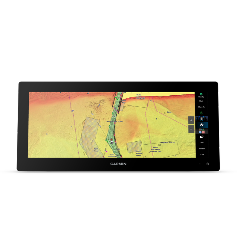 Sonar Chartplotter Garmin GPSMAP 1523xsv, Worldwide Ultra Wide SideVu, ClearVu, CHIRP, fara Sonda