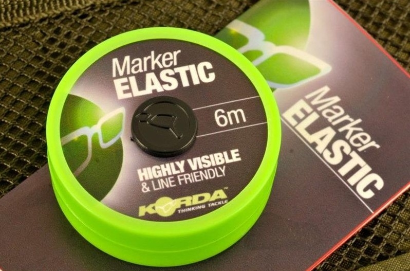 Fir Elastic Korda Marker pentru Marcare Linie, 6m - Verde