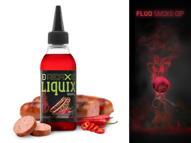 Dip Lichid Delphin D Snax LiquidX, Frankfurter – Chili, 100ml