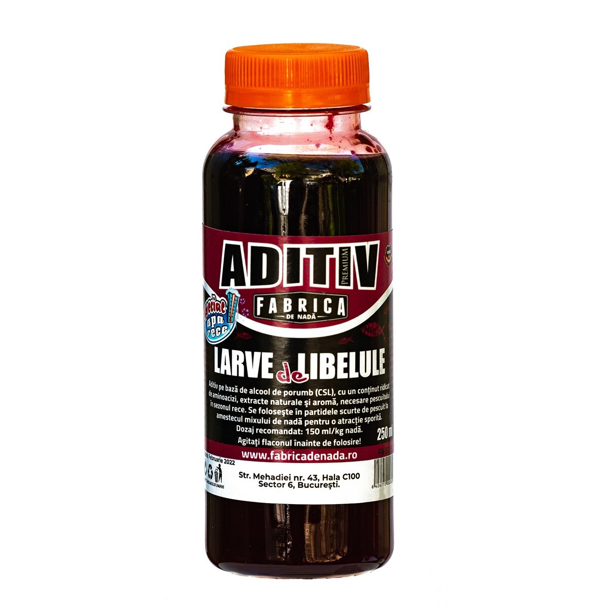 Aditiv Apa Rece Larve de Libelule, Fabrica de Nada, 250 ml