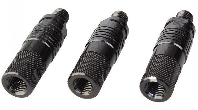 Conector Prologic cu Eliberare Rapida, Negru, 3buc/blister