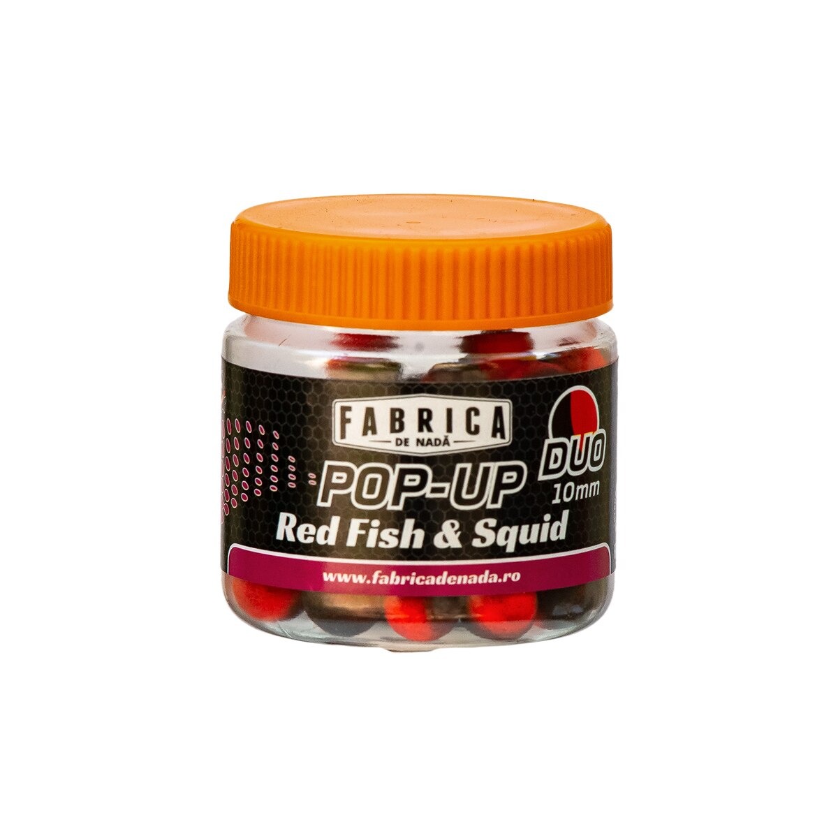 Pop-up Duo 10mm Red Fish & Squid, Fabrica de Nada, 25gr