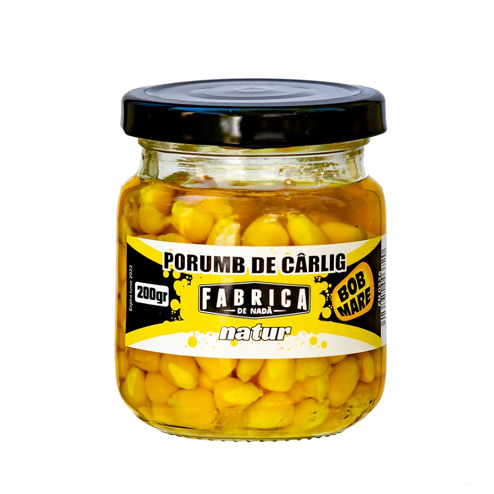 Porumb de carlig Bob Mare Natur (porumb dulce), Fabrica de Nada, 200gr