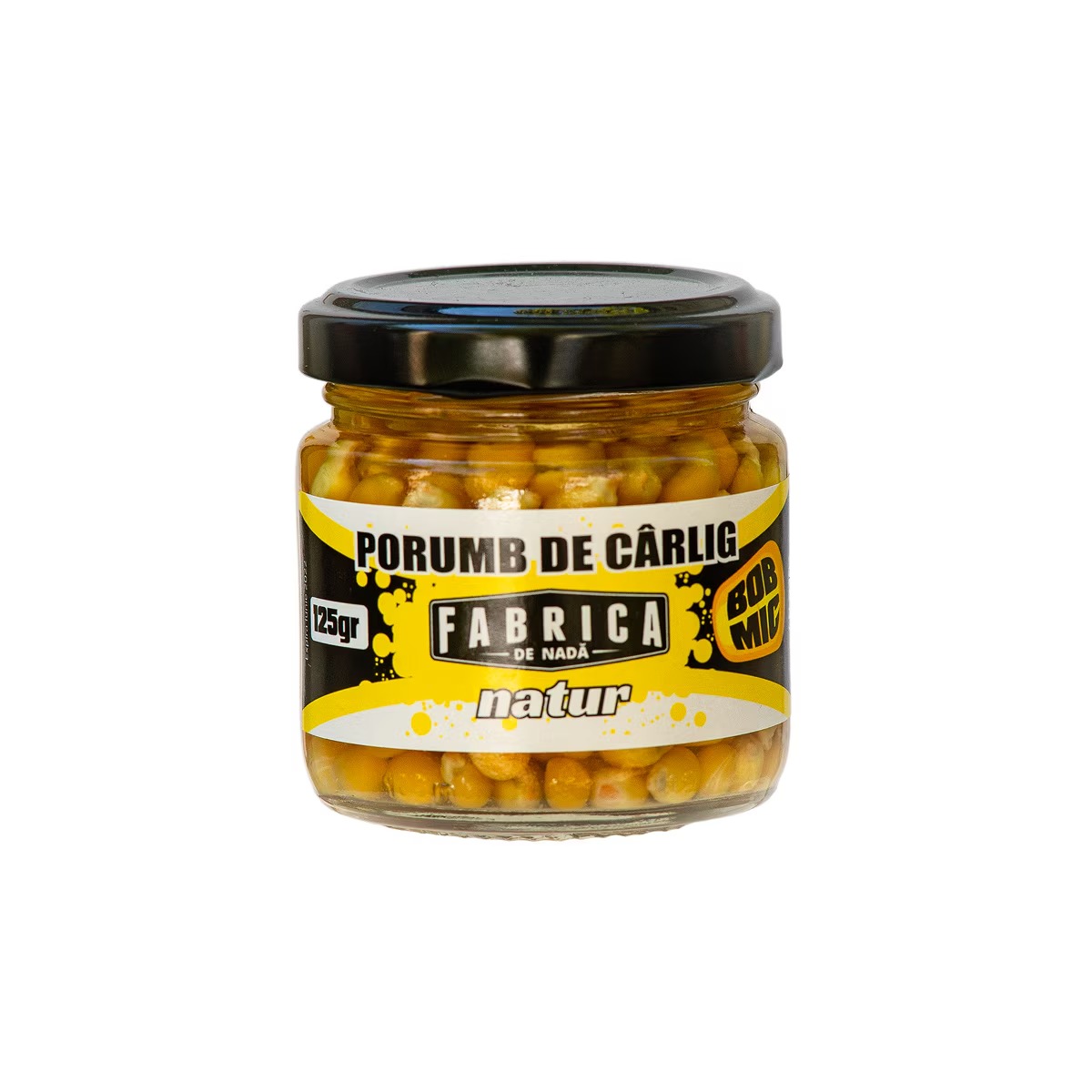 Porumb de carlig Bob Mic Natur (porumb dulce), Fabrica de Nada, 125gr