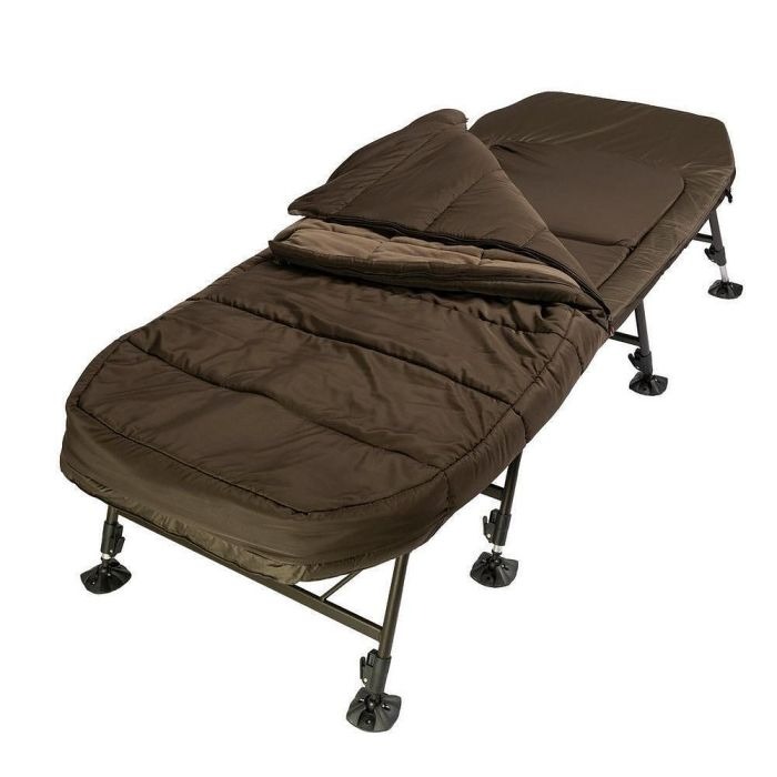Pat + Sac de Dormit JRC Cocoon II Flatbed Sleepsystem, 8 Picioare, 210x80x40-55cm