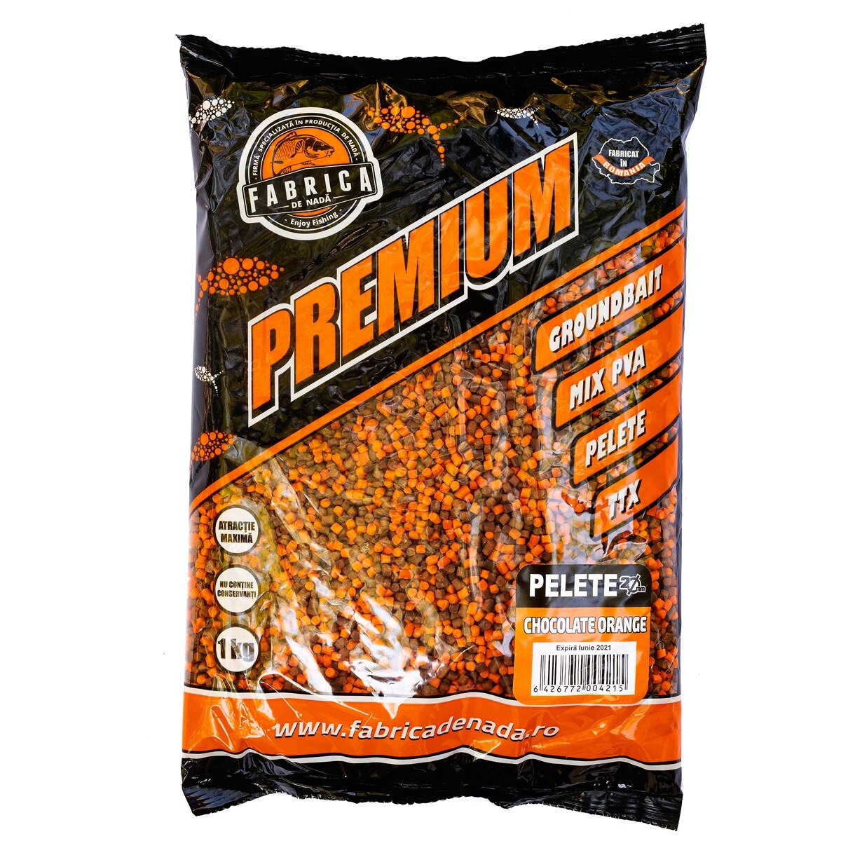 Pelete 2 mm Chocolate Orange, Fabrica de Nada, 1 kg