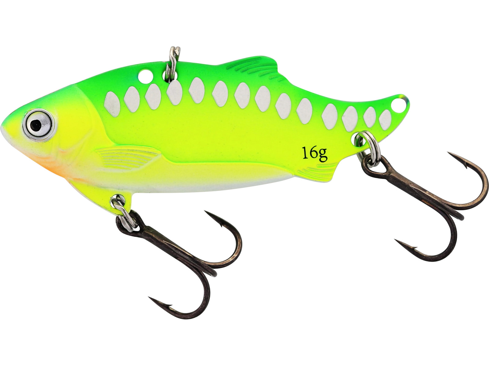 Cicada Westin Ricky the Roach Blade Bait, Chartreuse Scale, 5.5cm, 16g