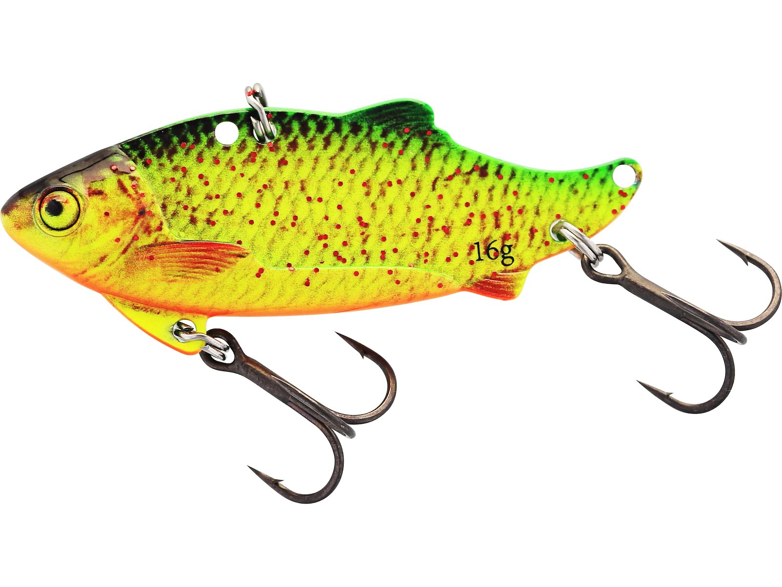 Cicada Westin Ricky the Roach Blade Bait, Fire Tiger Rudd, 5.5cm, 16g