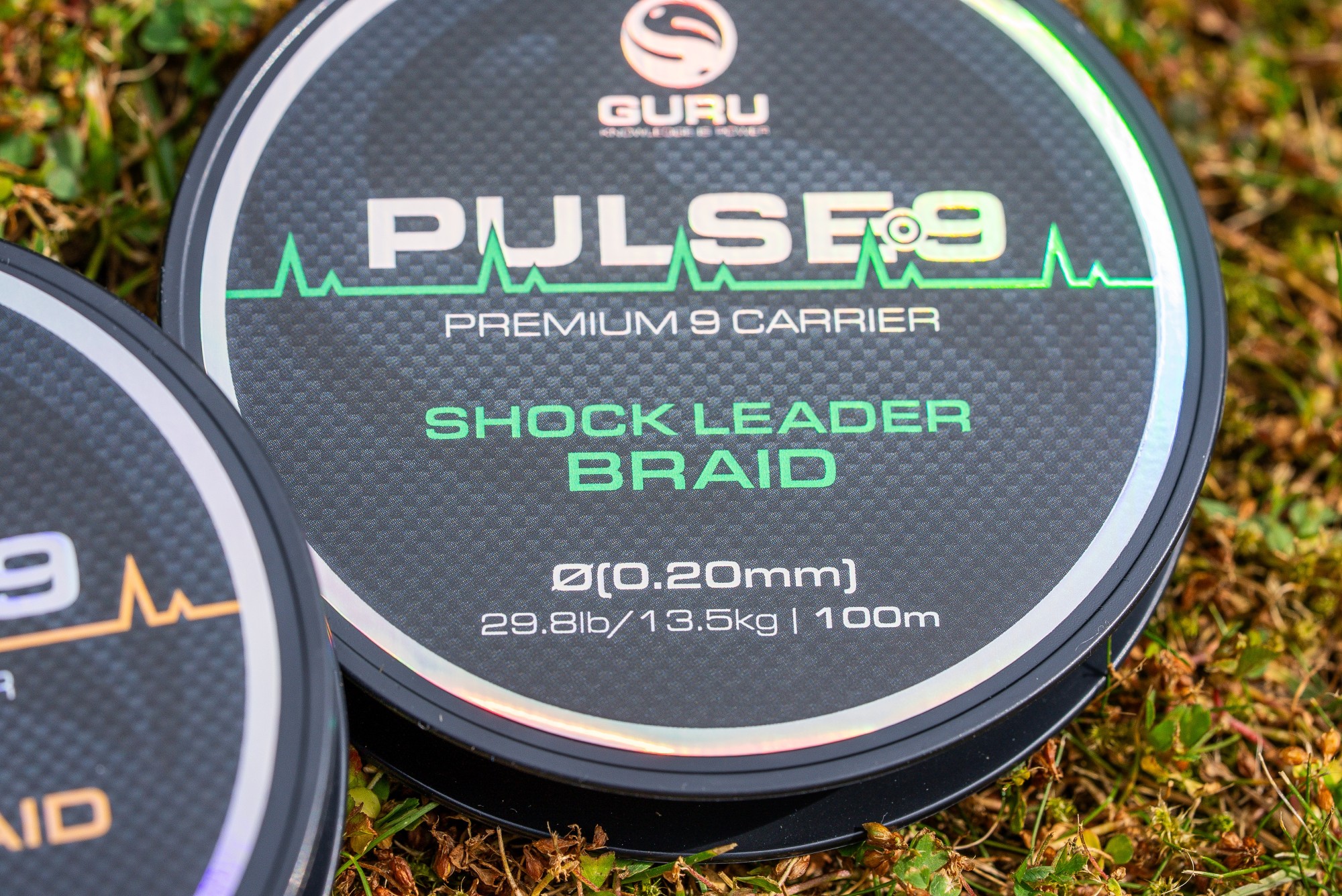Fir Textil Shock Leader Guru Pulse 9 , 0.20mm, 13.5kg, 100m