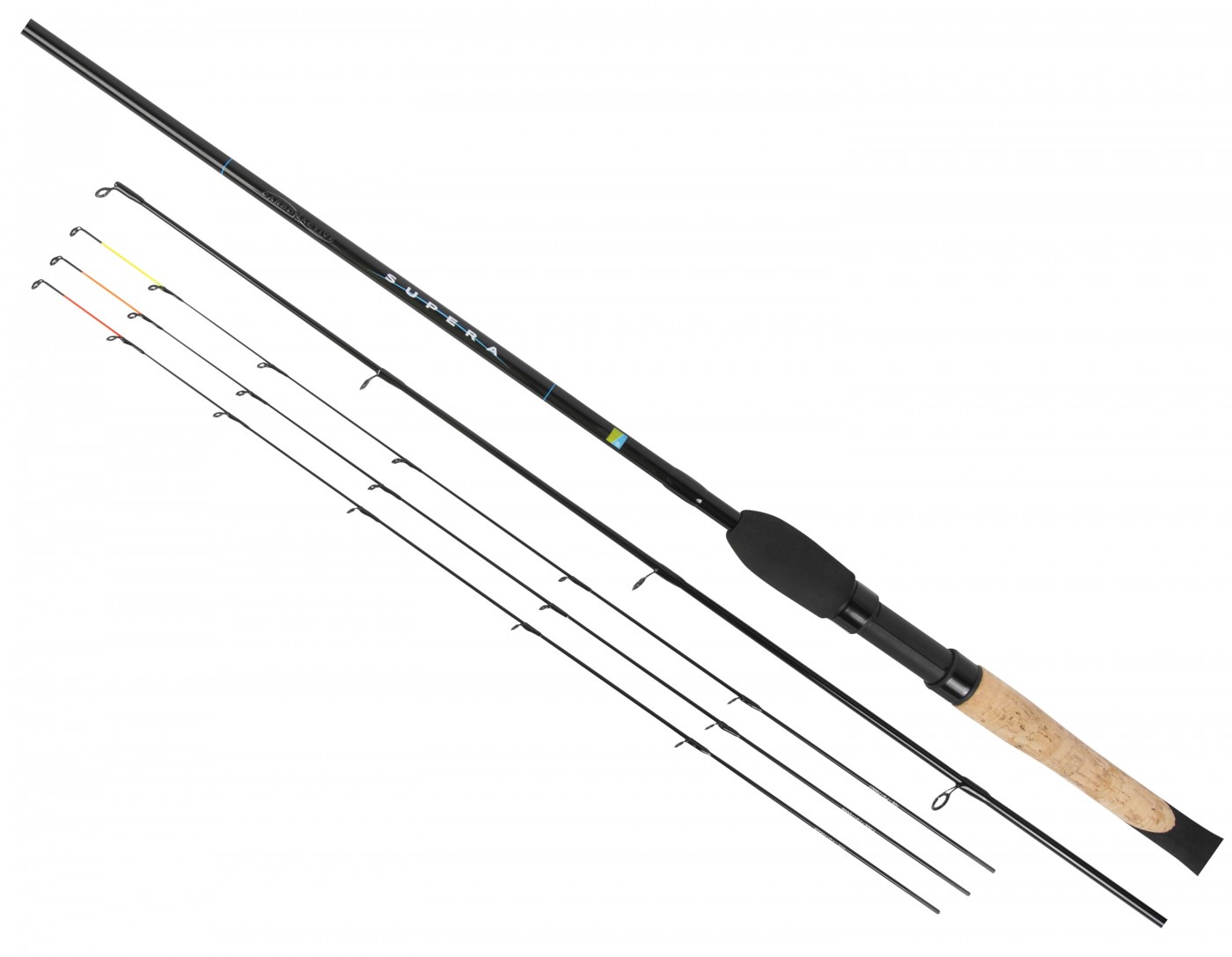 Lanseta Preston Carbonactive Supera Feeder 9ft, 2.75m, 30g, 2+3buc