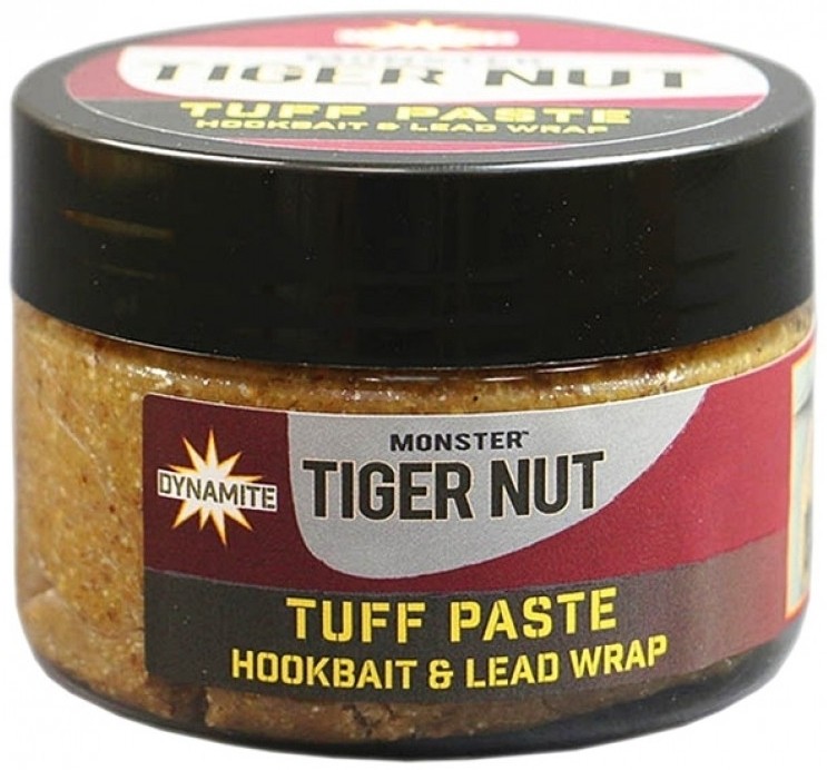 Pasta Solubila Dynamite Baits Monster Tigernut Tuff Paste Boilie and Lead Wrap, 180g/cutie