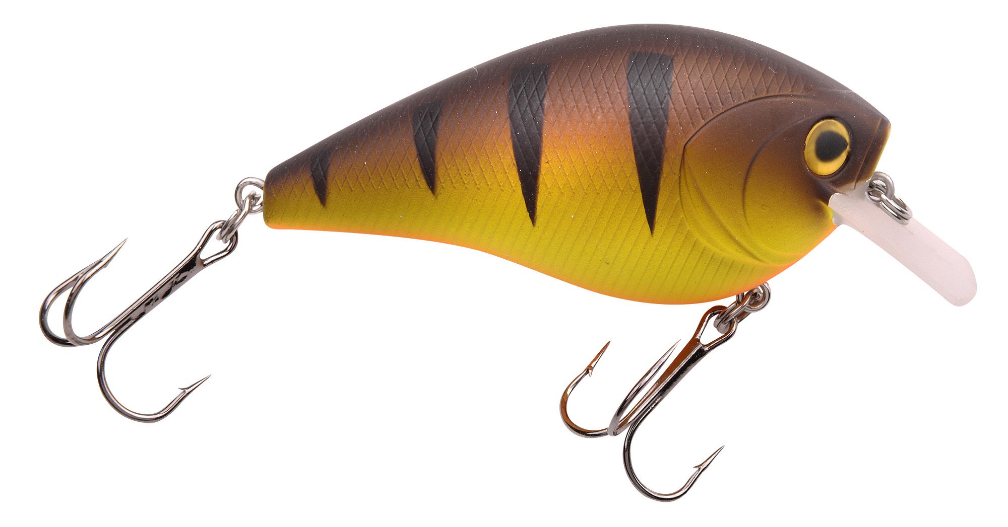 Vobler Spro Power Catcher Crank, Culoare Yellow Perch, 5cm, 8.2g