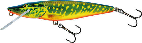 Vobler Salmo Pike Floating , Hot Pike, 9cm, 9g