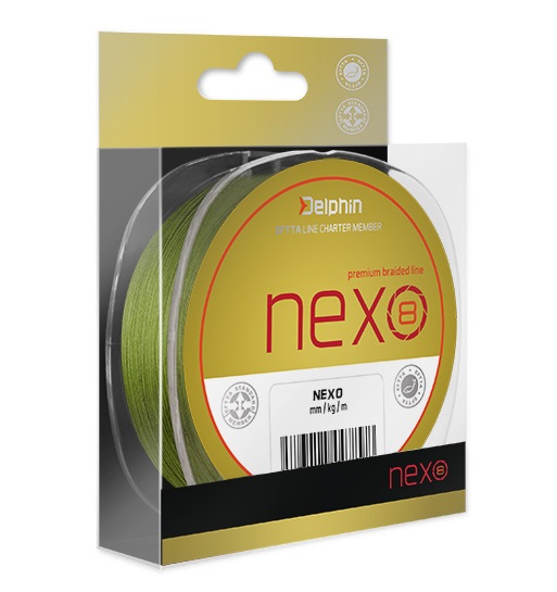 Fir Textil Delphin Nexo 8 Premium Braid Line, Verde, 300m