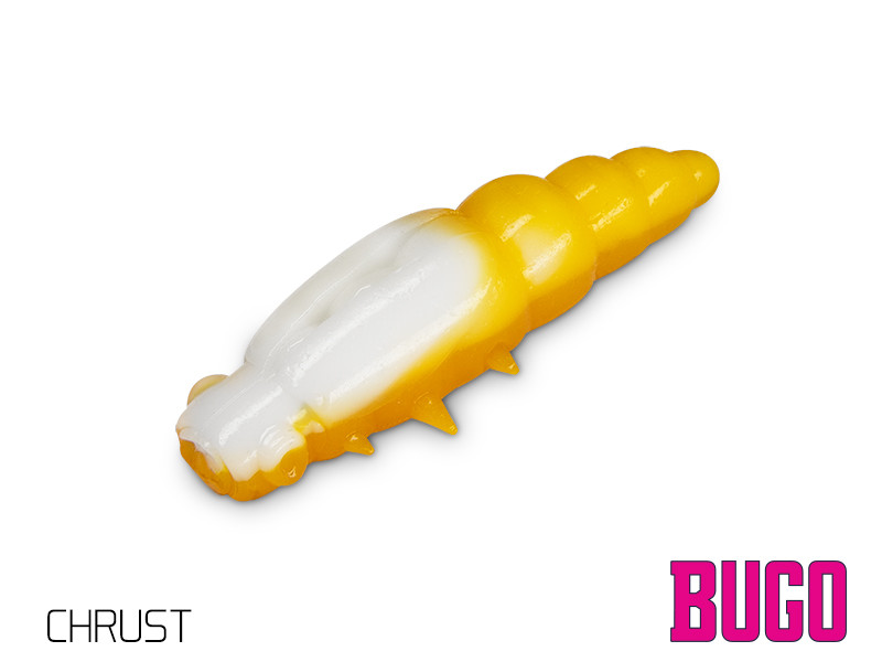 Larve Delphin Bugo Cheese, Culoare Tropic, 4cm,  15buc/plic