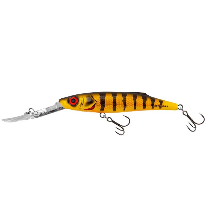 Vobler Salmo Freediver Super Deep Runner 9, Natural Perch, 9cm, 12g