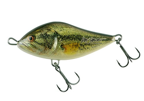 Vobler Salmo Slider 10, Largemouth Bass S, 10cm, 46g