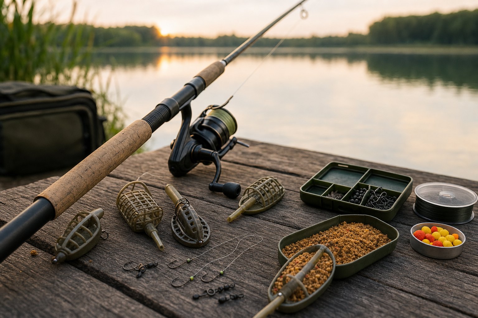 Primul setup method feeder: echipamentul complet pentru incepatori