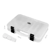 Cutie Dubla pentru Accesorii Delphin TBX Duo 298-12P Clip, 29.8x22x5.7cm