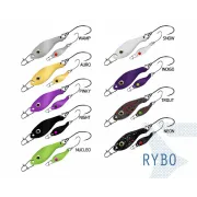 Lingurita Oscilanta Delphin Rybo, 2.5cm, 0.5g, Culoare AURO