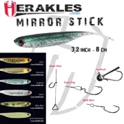 Shad Colmic Herakles Mirror, Culoare Ghost Chartreuse, 8.1cm, 6buc/plic