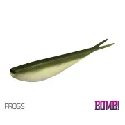 Shad Delphin Bomb D-Shot, 10.5cm, 5buc/plic, Culoare Frogs