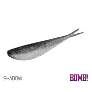 Shad Delphin Bomb D-Shot, 10.5cm, 5buc/plic, Culoare Shadow