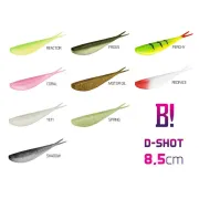 Shad Delphin Bomb D-Shot, 8.5cm, 5buc/plic, Culoare Perchy