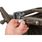 Fox Voyager Barrow Plus – Cărucior de Pescuit Reglabil și Confortabil