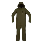 Costum de Ploaie si Vant Avid Revolve Impermeabil, Verde-Armat