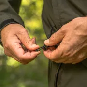 Costum de Ploaie si Vant Avid Revolve Impermeabil, Verde-Armat