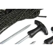 Fox Voyager Bivvy Storm Pack – Cuie și Frânghii pentru Fixarea Cortului în Furtuni