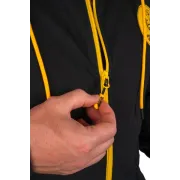 Hanorac cu Fermoar pentru Pescarii de Somn Black Zip Hoody– Black Cat