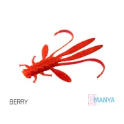 Nimfa Delphin MANYA UVs, 10.5cm, 5buc/plic, Culoare Berry