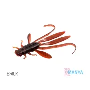 Nimfa Delphin MANYA UVs, 10.5cm, 5buc/plic, Culoare Brick