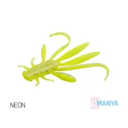 Nimfa Delphin MANYA UVs, 10.5cm, 5buc/plic, Culoare Neon