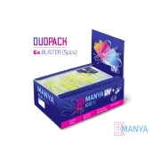 Nimfa Delphin MANYA UVs, 10.5cm, 5buc/plic, Culoare Candy