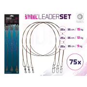 Set Strune Otel Delphin Bomb cu Vartej si Carabina, 7 Fire, 75buc/set